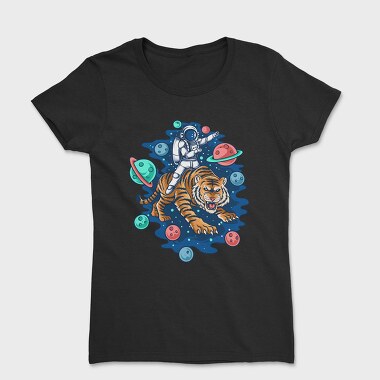 Astronaut Tiger Space, Tricou Femei