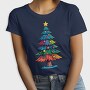 Christmas Tree Color, Tricou Femei