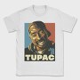 Tupac Smile Eyes, Tricou Barbati (Unisex)