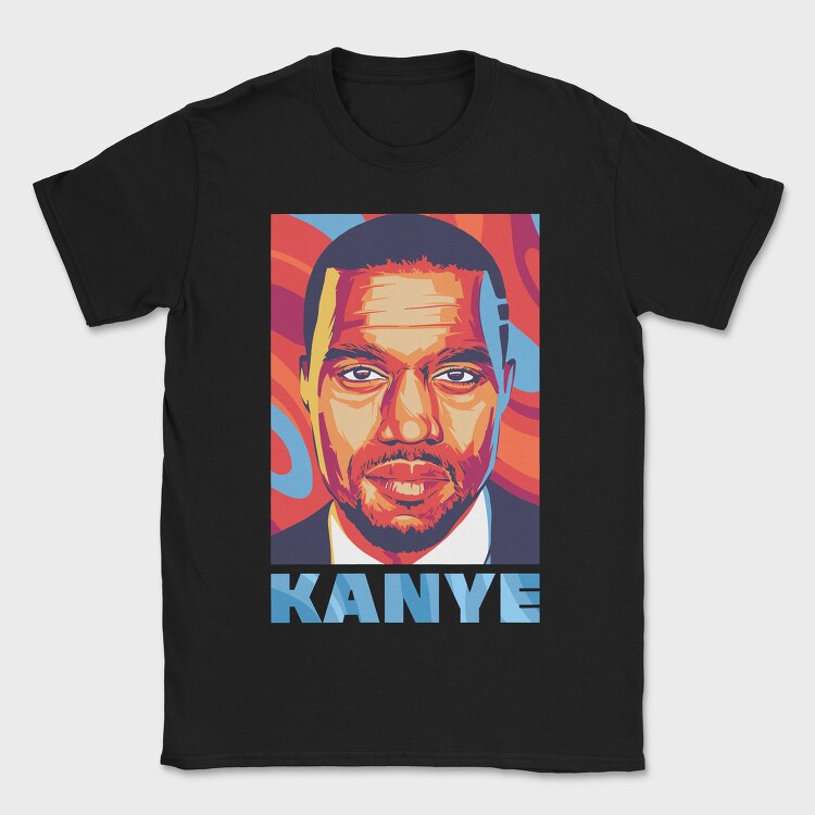 Kanye Wave, Tricou Barbati (Unisex)