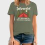 Introvert Camping, Tricou Barbati (Unisex)