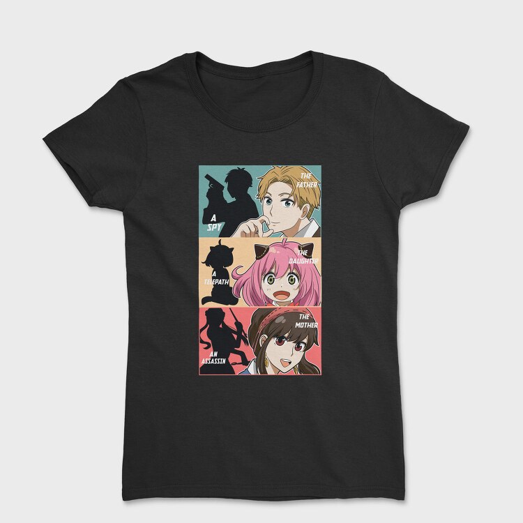 Spy Daughter Telepath Assassin, Tricou Femei