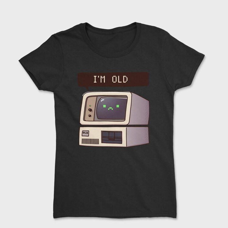 Vintage Tech Nostalgia, Tricou Femei