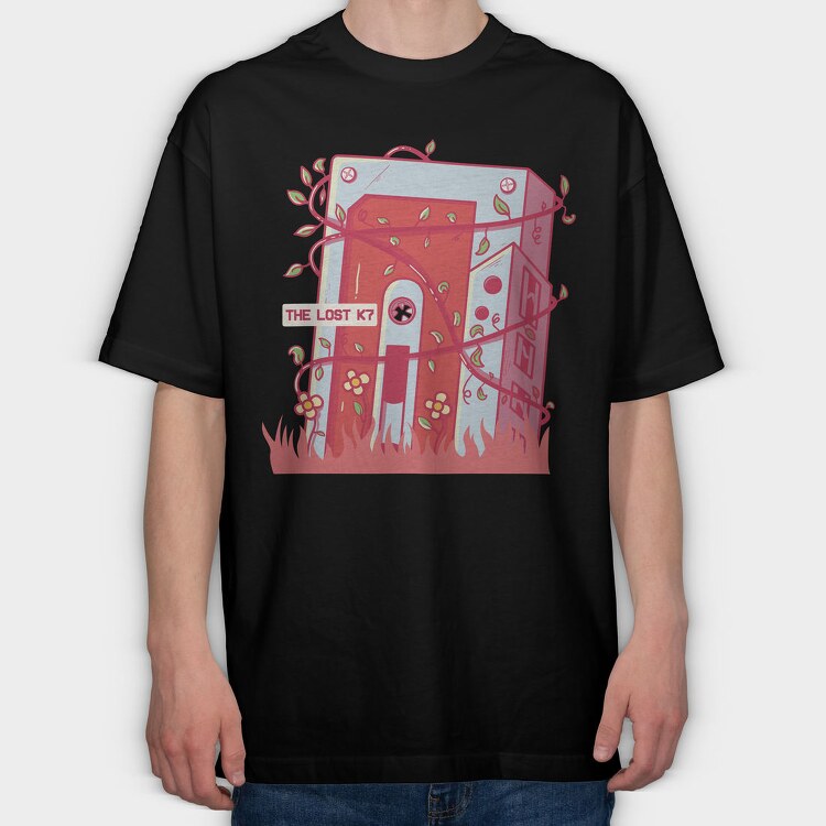 Vintage Garden Escape, Tricou Oversize Barbati (Unisex)