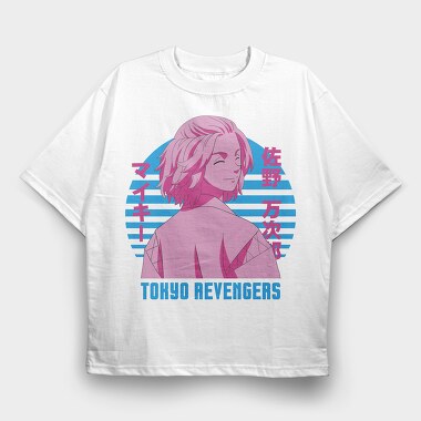 Tokyo Neon Dream, Tricou Oversize Barbati (Unisex)