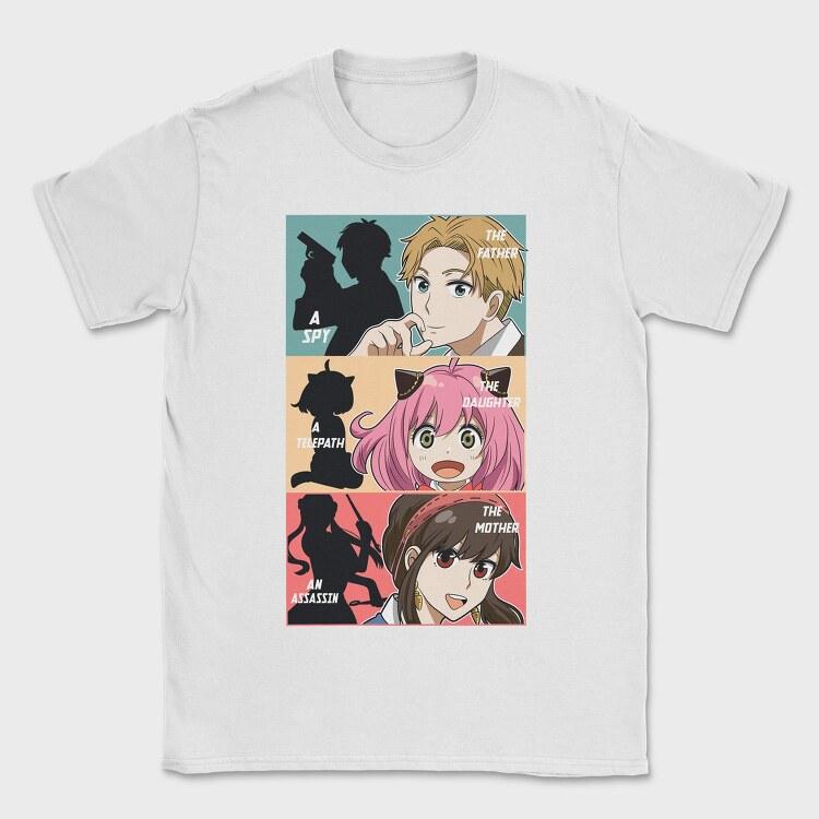 Spy Daughter Telepath Assassin, Tricou Barbati (Unisex)