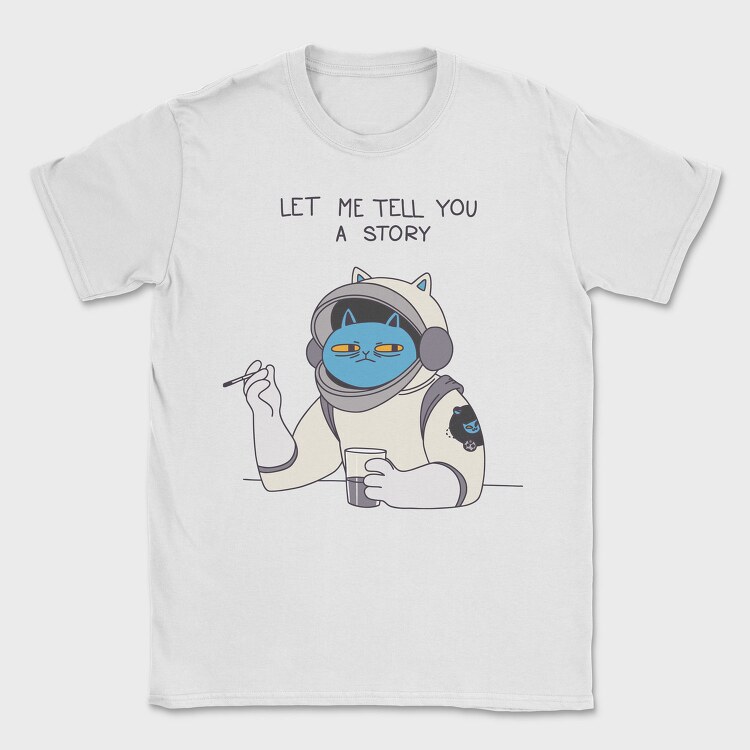 Space Cat Tales, Tricou Barbati (Unisex)