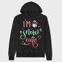Snowy Cute Vibes, Hanorac Oversize Barbati (Unisex)