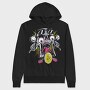 Skull Biker Revolution, Hanorac Oversize Barbati (Unisex)