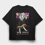 Vibe Girl Night Party, Tricou Oversize Barbati (Unisex)