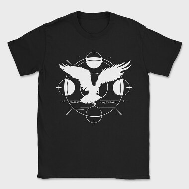 Eagle Flying Sunset Animal Monochrome Tote, Tricou Barbati (Unisex)