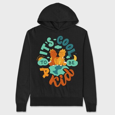 Its Cool To Be A Kid, Hanorac Oversize Barbati (Unisex)