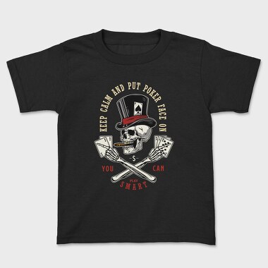 Keep Calm Play Smart, Tricou Copii