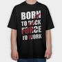 Rowdy Rowdy Rowdy, Tricou Oversize Barbati (Unisex)