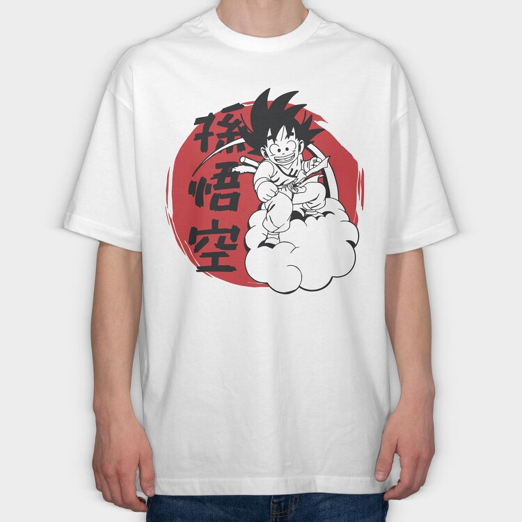 Dragon Ball Rebellion, Tricou Oversize Barbati (Unisex)