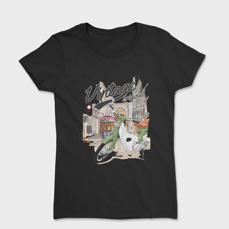 Vintage City Tour, Tricou Femei