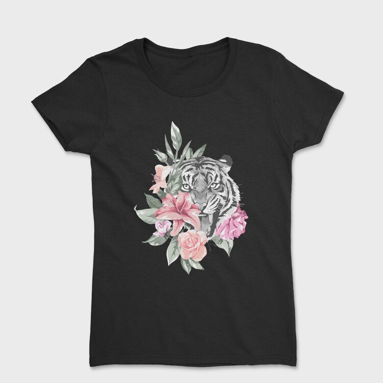 Tiger Bloom Night, Tricou Femei