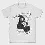 Grim Reaper Cat Rebellion, Tricou Barbati (Unisex)