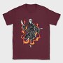 Flaming Grim Reaper, Tricou Barbati (Unisex)