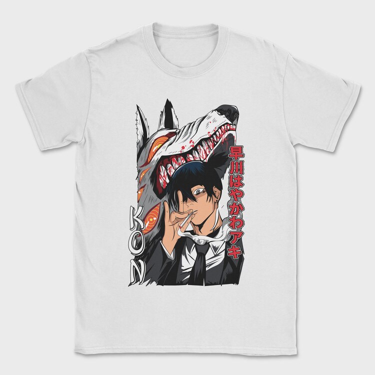 Dark Wolf Smoke, Tricou Barbati (Unisex)
