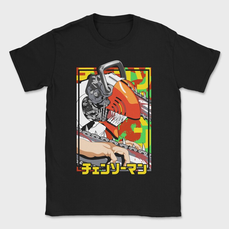Chainsaw Edge Rebellion, Tricou Barbati (Unisex)
