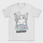 Cat In Jeans Vibes, Tricou Barbati (Unisex)