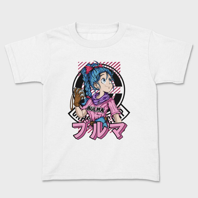 Bulma Anime Vibes, Tricou Copii