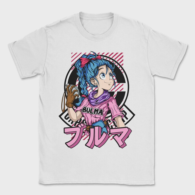 Bulma Anime Vibes, Tricou Barbati (Unisex)