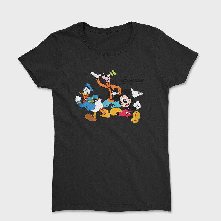 Mickey Mouse And Friends, Tricou Femei