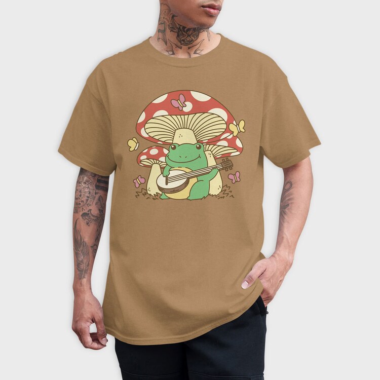 Banjo Frog, Tricou Barbati (Unisex)