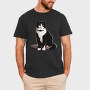 Tuxedo Cat, Tricou Barbati (Unisex)