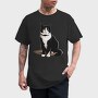 Tuxedo Cat, Tricou Barbati (Unisex)