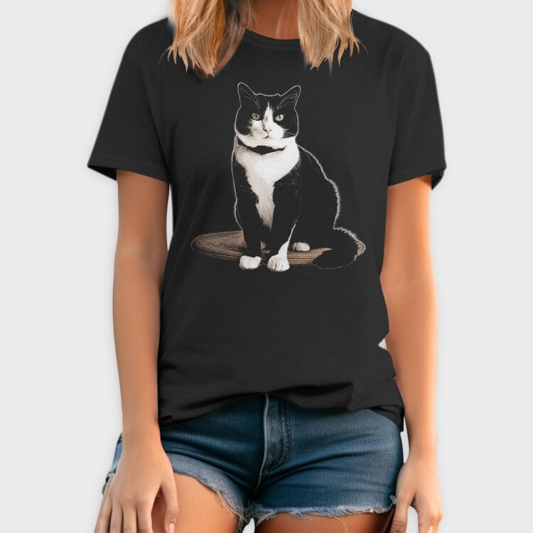 Tuxedo Cat, Tricou Barbati (Unisex)