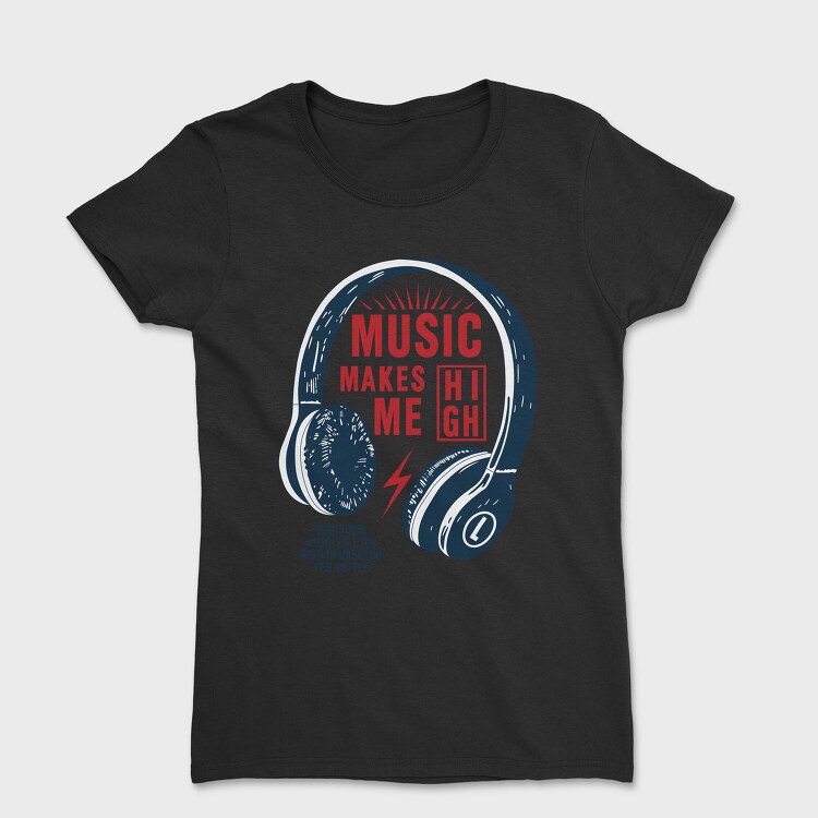 Music High Vibe, Tricou Femei
