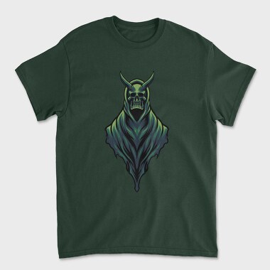 Dark Skull Hood, Tricou Barbati (Unisex)