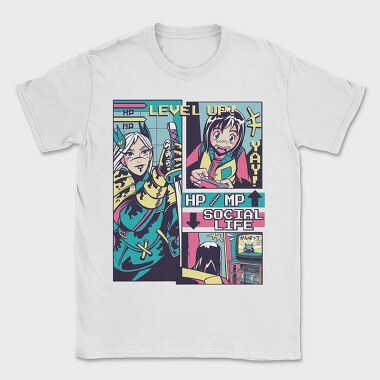 Level Up Life, Tricou Barbati (Unisex)