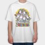 Dungeons Unicorns, Tricou Oversize Barbati (Unisex)