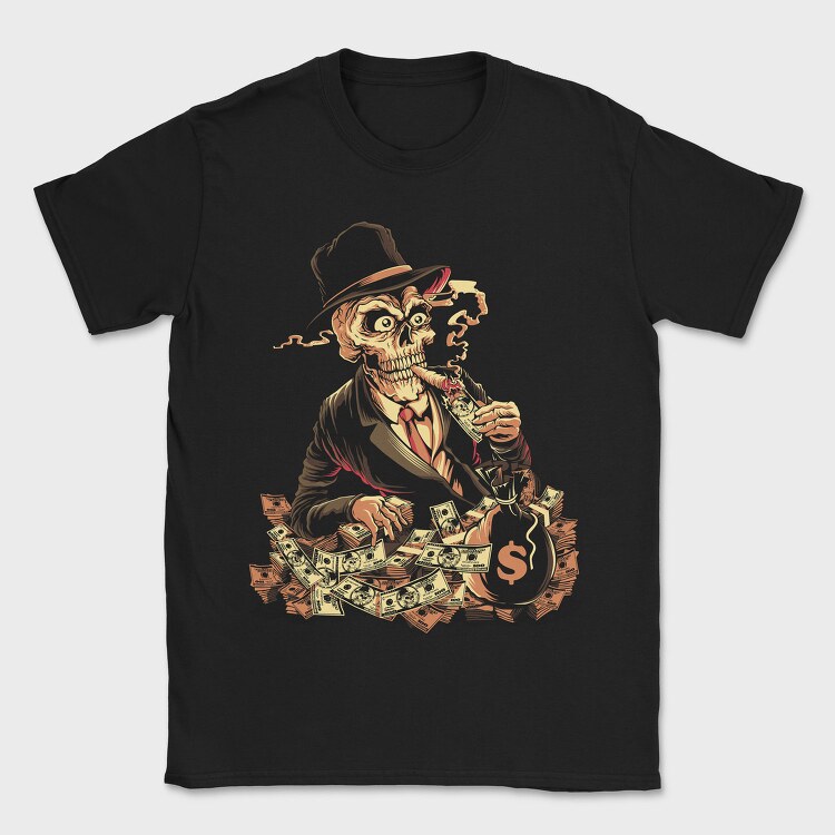 Tricou Barbati (Unisex) Imprimat digital direct in tesatura, bumbac premium 100%.