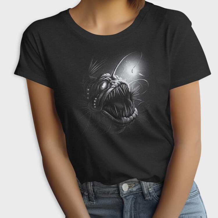 Angler Fish Deep Sea, Tricou Femei