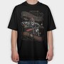 Custom Motorcyles Build Not Bought, Tricou Oversize Barbati (Unisex)
