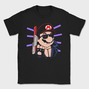Mario Knife Scream, Tricou Barbati (Unisex)