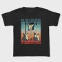 Electric Guitars Retro Sunset Quote, Tricou Copii