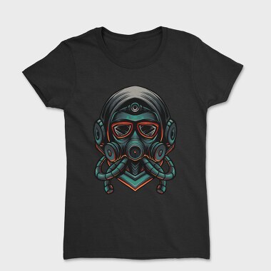 Cyberpunk Gasmask, Tricou Femei
