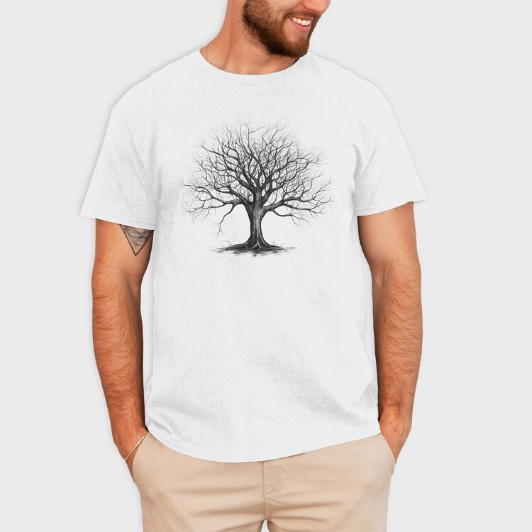 Bare Tree, Tricou Barbati (Unisex)