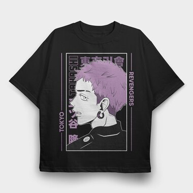 Takashis Midnight Rebellion, Tricou Oversize Barbati (Unisex)