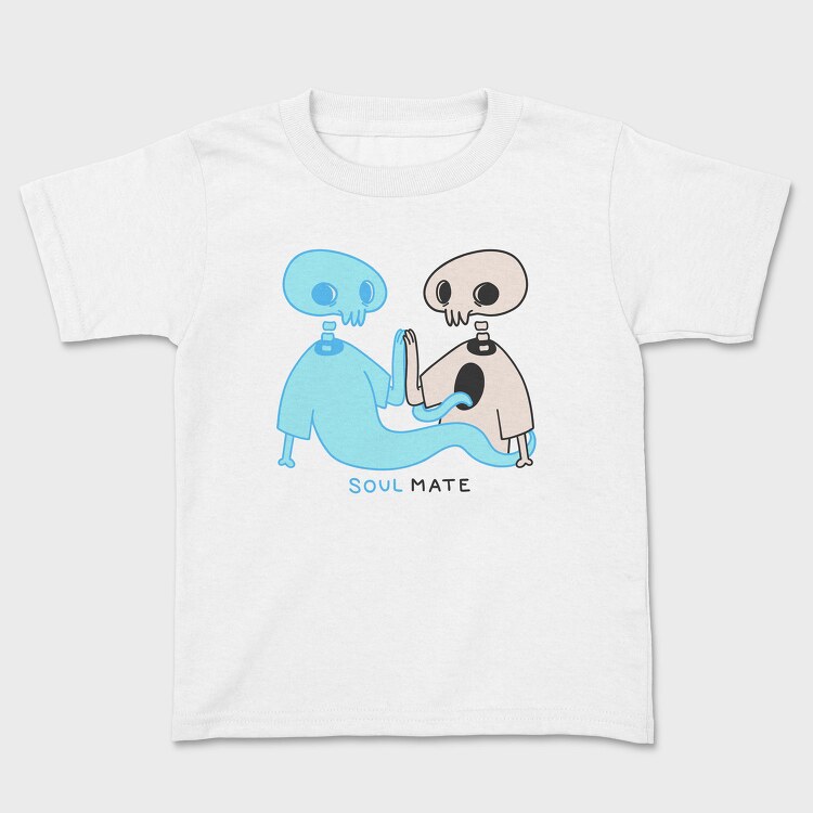 Soulmate Skeleton Vibes, Tricou Copii