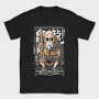 Roshi Cyberpunk Warrior, Tricou Barbati (Unisex)