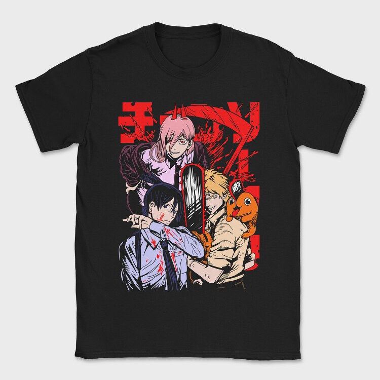 Rebel Anime Nights, Tricou Barbati (Unisex)