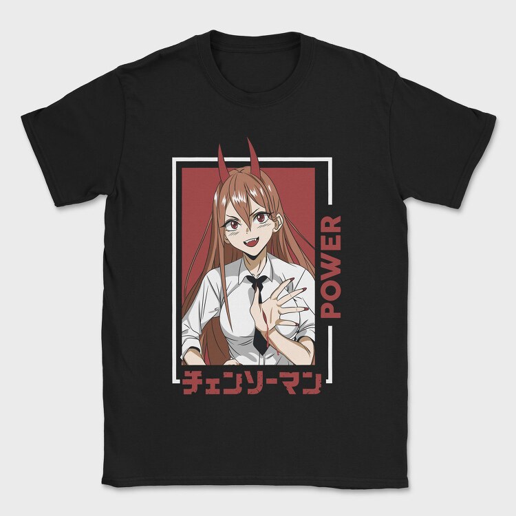 Power Devil Girl, Tricou Barbati (Unisex)