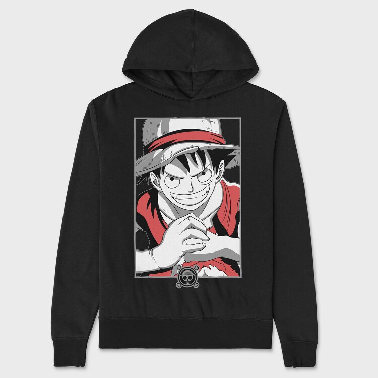 Pirate Smile Revolution, Hanorac Oversize Barbati (Unisex)